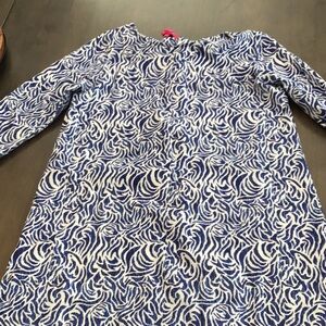 Lilly Pulitzer Blue and White Dress